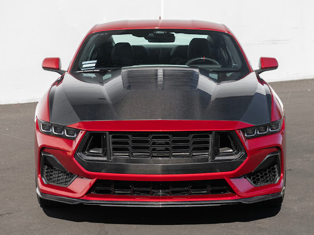 2024-UP MUSTANG S650 | GT500 PACKAGE FRONT VENTED HOOD